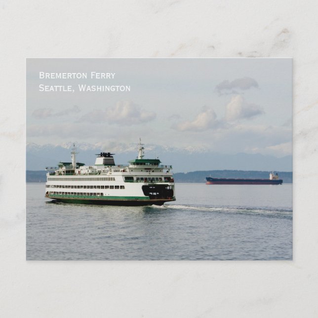 Carte postale Bremerton Ferry (Devant)