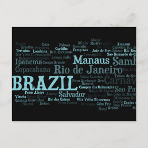 Carte postale BRÉSIL