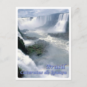 Carte Postale Brésil - Chutes Iguazu -