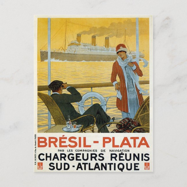 Carte Postale Bresil - Plata (Devant)