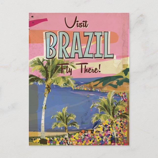 Carte Postale Brésil - Rio de Janeiro (Devant)