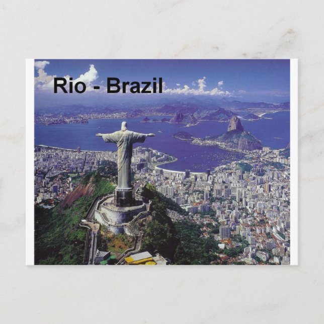 Carte Postale Brésil Rio De Janeiro (St.K.) (Devant)