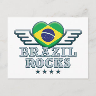 Carte Postale Brésil Rocks v2
