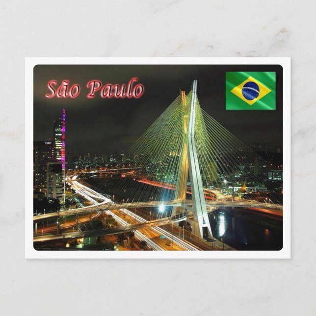 Carte Postale Brésil - Sao Paulo - (Devant)
