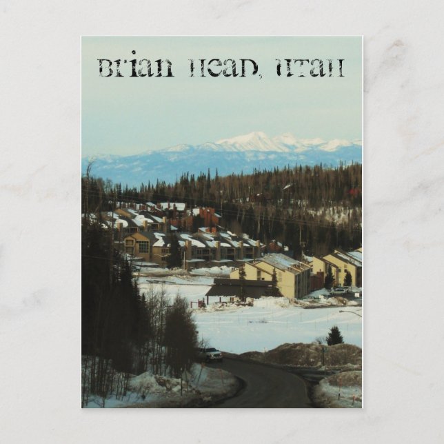 Carte Postale Brian Head, Utah (Devant)