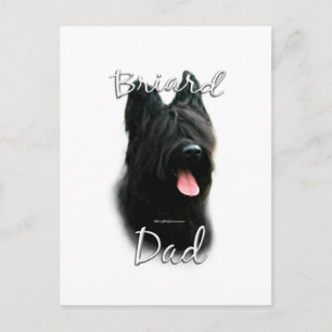 Carte Postale Briard papa 2