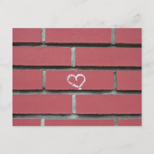 Carte Postale Brick Heart