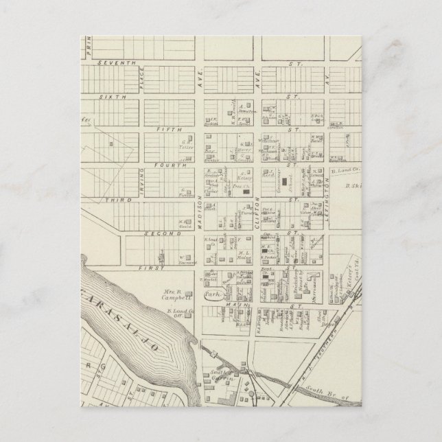 Carte Postale Bricksburg, Ocean County New Jersey (Devant)