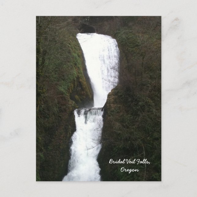 Carte Postale Bridal Veil Falls, Oregon (Devant)