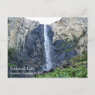 Carte Postale Bridalveil Falls, Yosemite National Park, CA