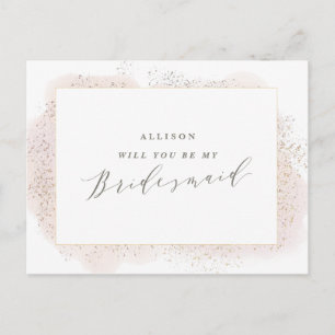 CARTE POSTALE BRIDESMAID TOUCH.