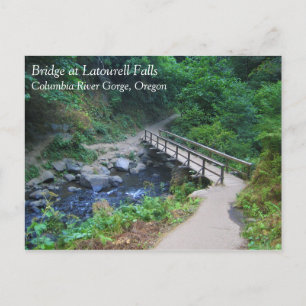 Carte Postale Bridge at Latourell Falls, Oregon