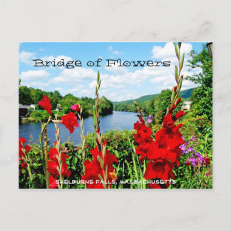 Carte Postale Bridge of Flowers postcard