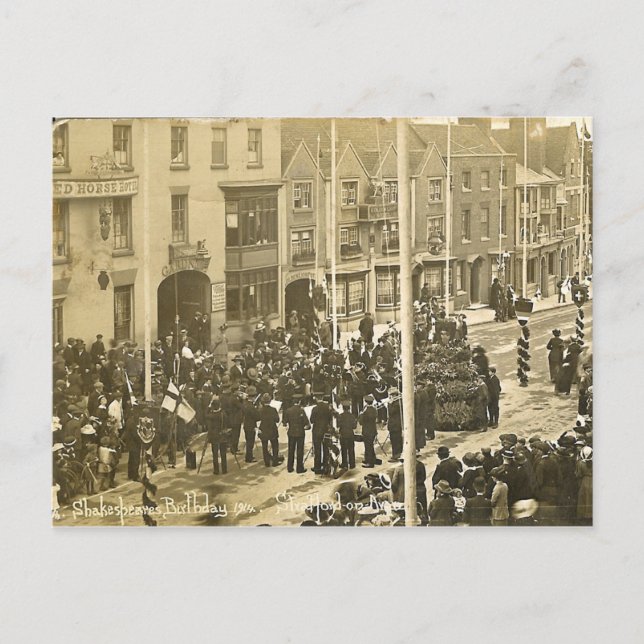 Carte postale, Bridge Street, Stratford-upon-Avon  (Devant)