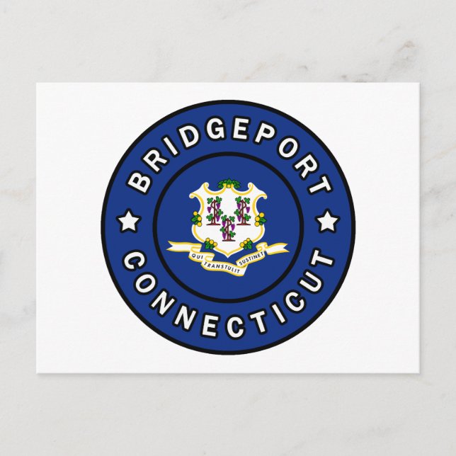 Carte Postale Bridgeport Connecticut (Devant)