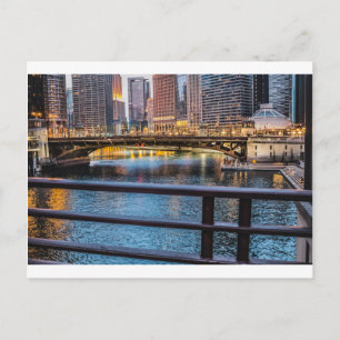 Carte Postale Bridges & Lights de Chicago