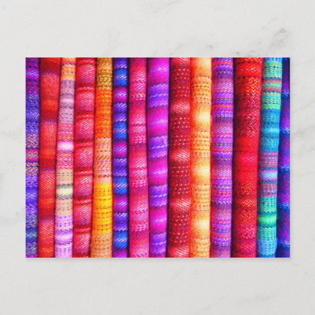 Carte Postale Bright Ethic Fabrics (Devant)