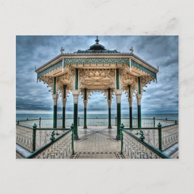 Carte Postale Brighton Bandstand, Angleterre (Devant)