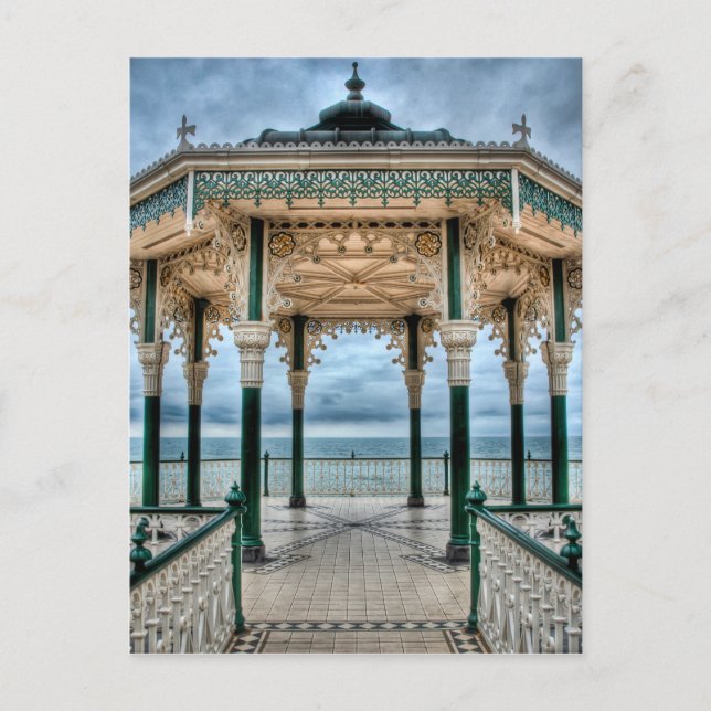 Carte Postale Brighton Bandstand, Angleterre (Devant)