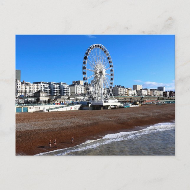 Carte Postale Brighton Beach Angleterre (Devant)