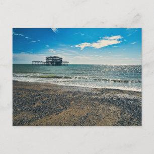 Carte postale Brighton West Pier - Photographie cô