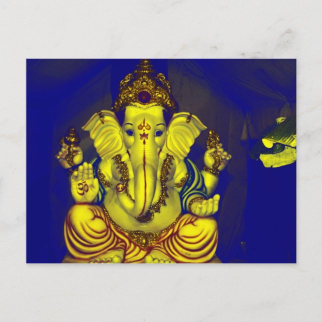 Carte Postale Brille Ganesh ! (Devant)