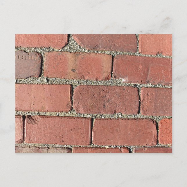Carte Postale Briques - Pavés de rue antiques (Devant)