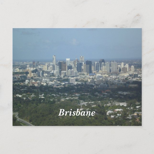 Carte Postale Brisbane, Australie (Devant)