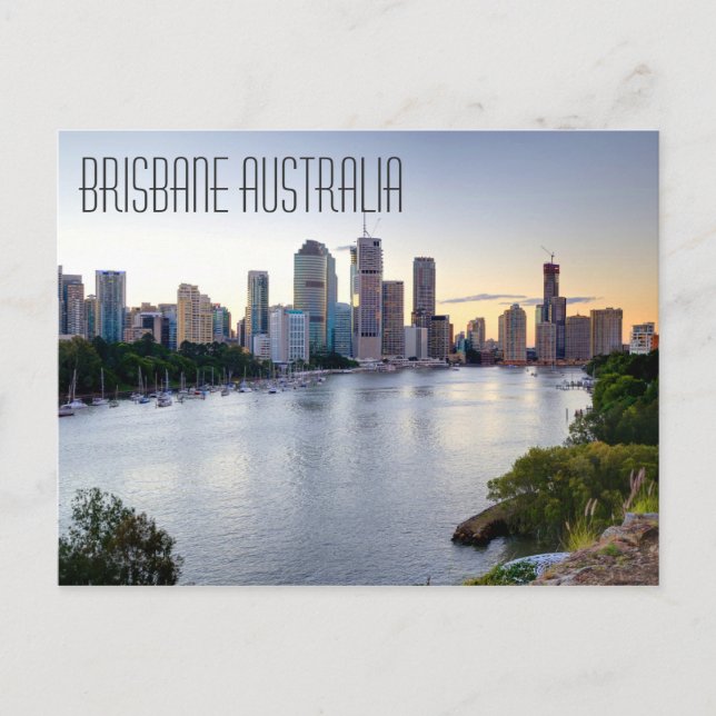 Carte postale Brisbane Australie (Devant)