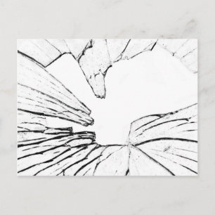 Carte Postale brisé