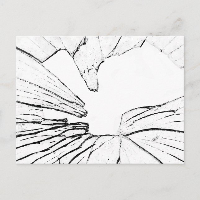 Carte Postale brisé (Devant)