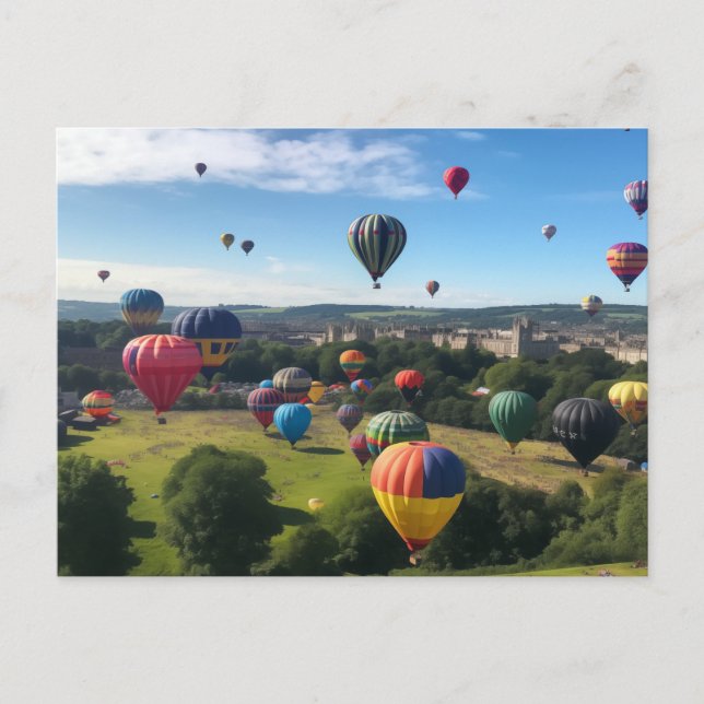 Carte Postale Bristol Balloon Fiesta (Devant)