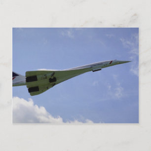 Carte Postale British Airways Concorde, au départ de Heathrow A