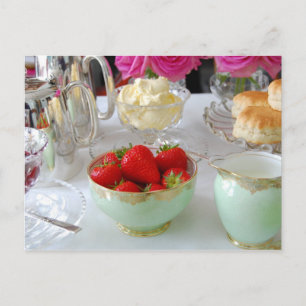 Carte postale British Cream Tea