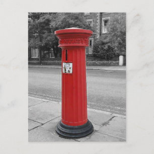 Carte Postale British Victorian Pillar Box