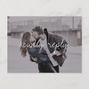 Carte Postale Brittany Modern Photo Simple Repas Choix RSVP