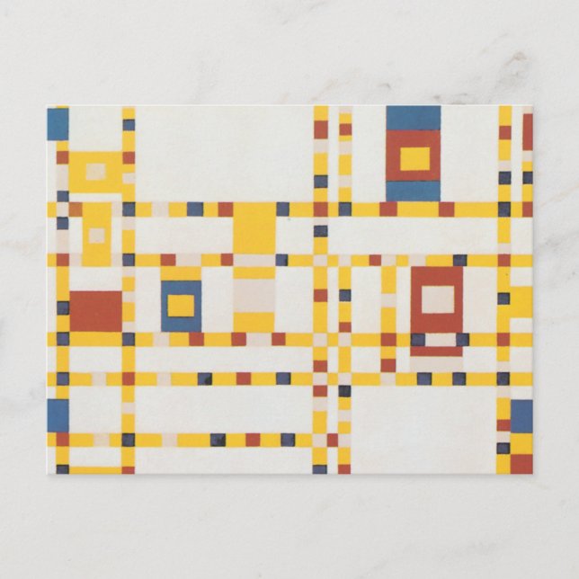 Carte Postale Broadway Boogie Woogie (Devant)