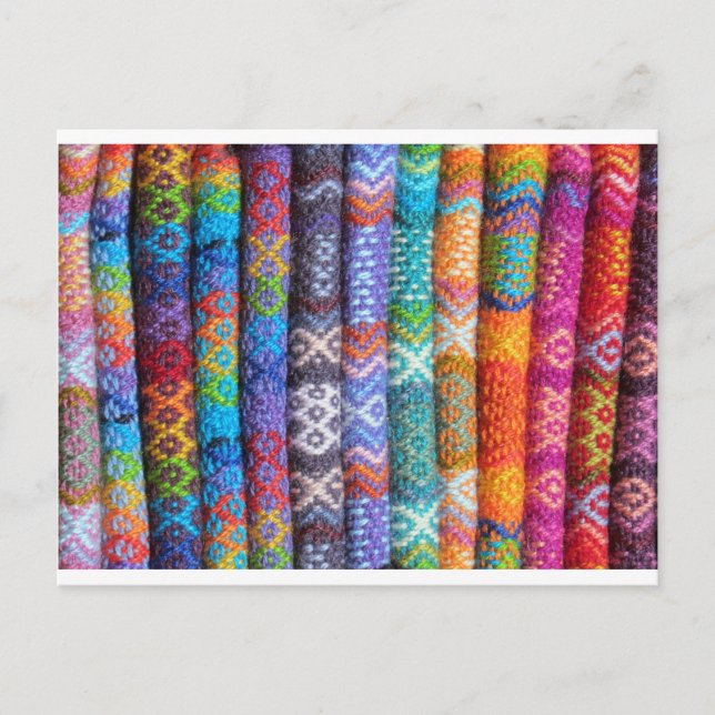 Carte Postale Broderie bohémienne (Devant)
