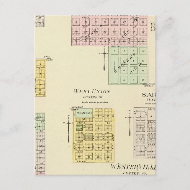 Carte Postale Broken Bow, Nebraska (Devant)