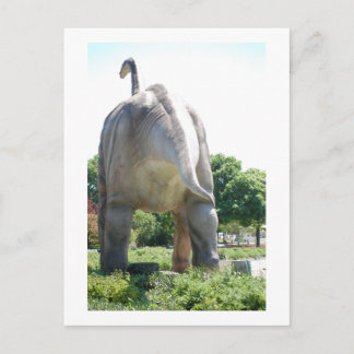 Carte Postale Brontosaurus dinosaure