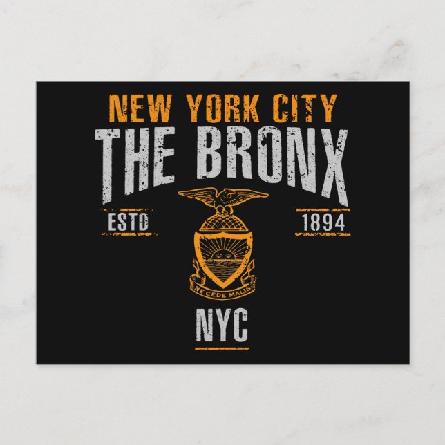 Carte Postale Bronx (Devant)