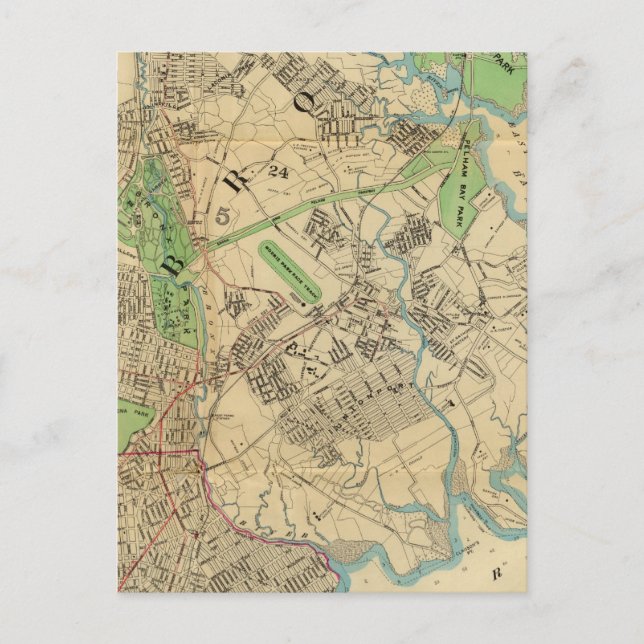 Carte Postale Bronx, New York (Devant)