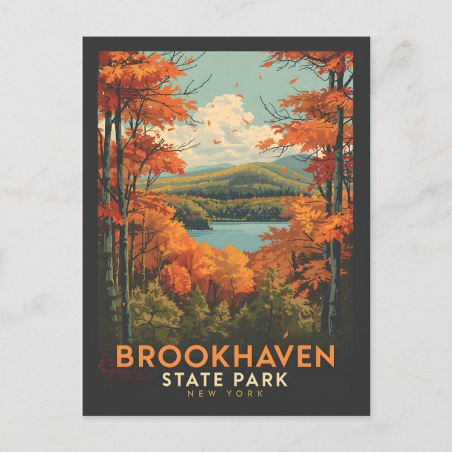 Carte Postale Brookhaven State Park - New York (Devant)