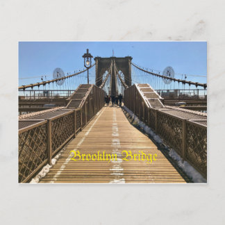 Carte postale Brooklyn Bridge