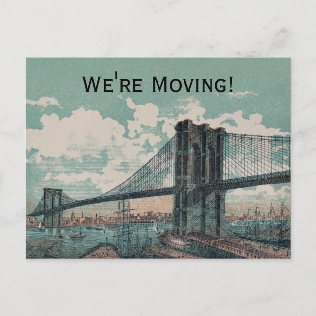 Carte postale Brooklyn Bridge (Devant)