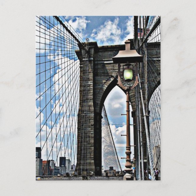 Carte postale Brooklyn Bridge (Devant)