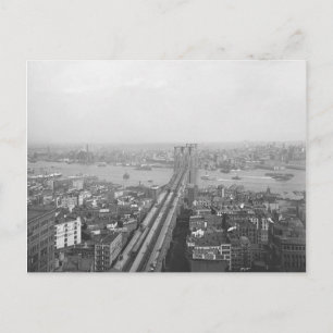 Carte postale Brooklyn Bridge 1901