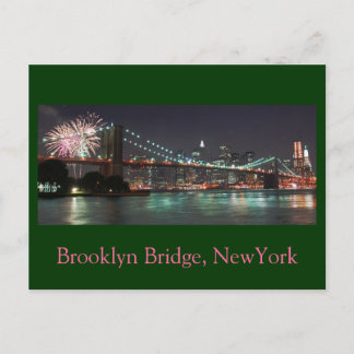 Carte Postale Brooklyn Bridge 2009, Brooklyn Bridge, New York
