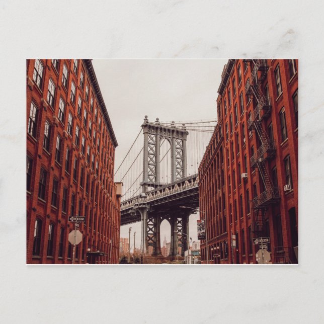 Carte Postale Brooklyn Bridge In Spring (New York, New York) (Devant)
