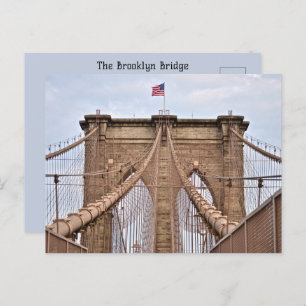 Carte postale Brooklyn Bridge New York Amérique